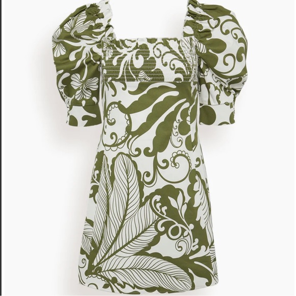 LA DOUBLE JMini Dress in Marea Olive